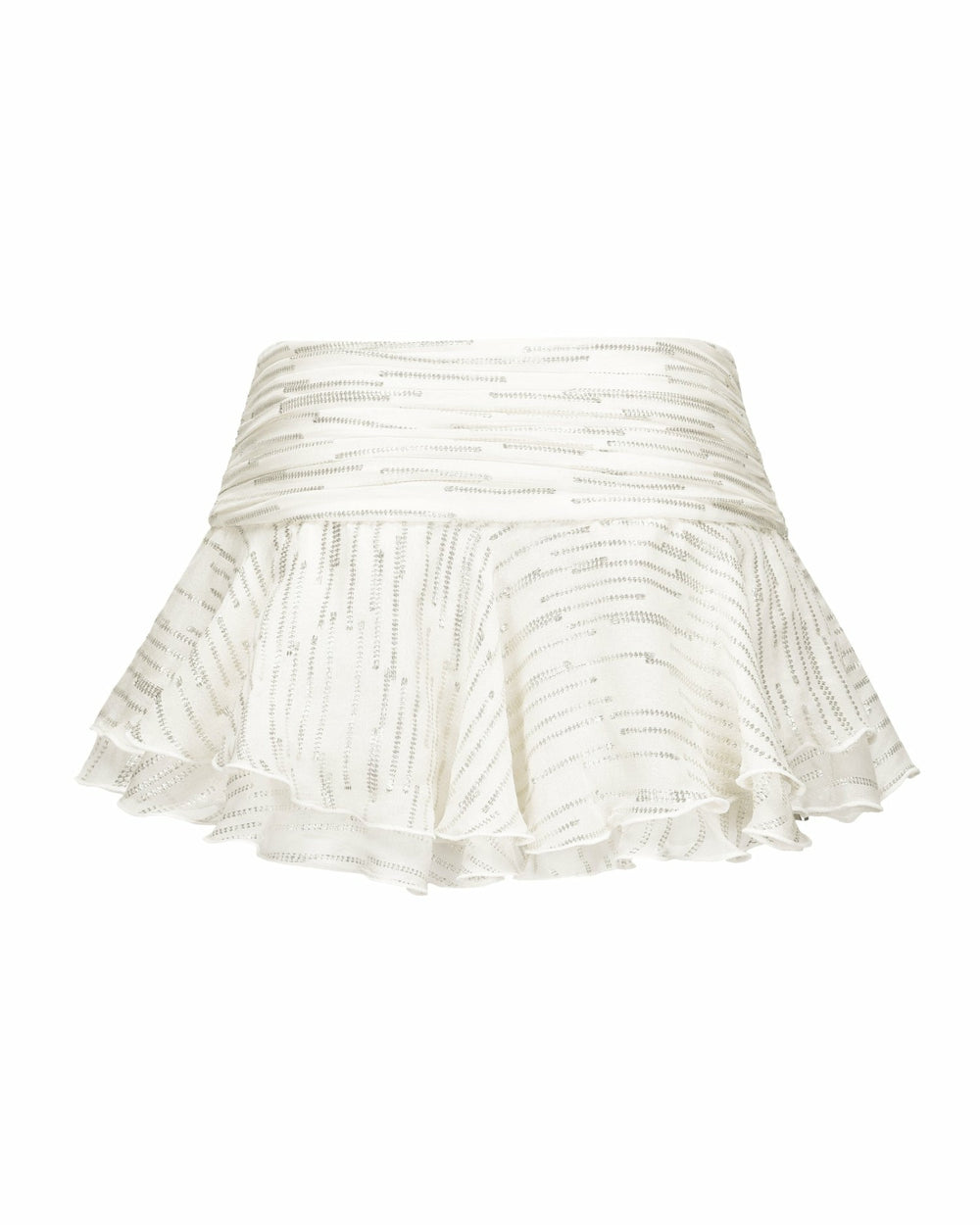 Kaia Skirt: White Mini Skirt for Bachelorette Party | Nana Jacqueline