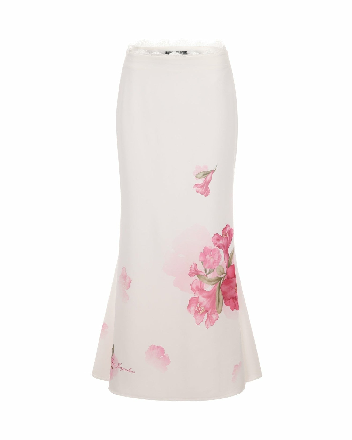 Vivienne Skirt: Pink Maxi Skirt for Garden Party | Nana Jacqueline