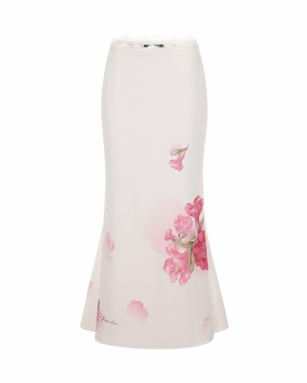 Vivienne Skirt: Pink Maxi Skirt for Garden Party | Nana Jacqueline