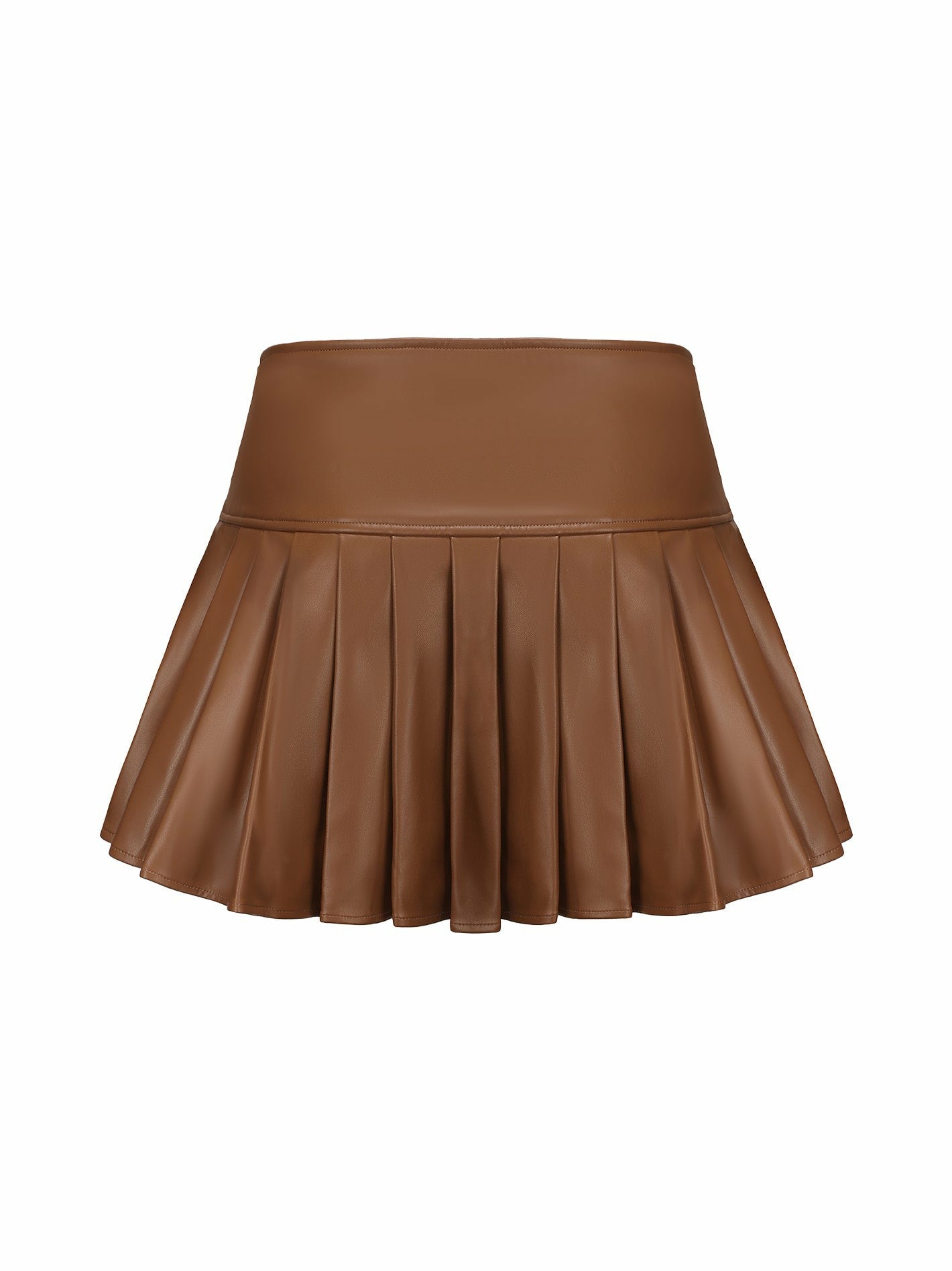 Gina Skirt: Brown Mini Skirt for Date Night | Nana Jacqueline