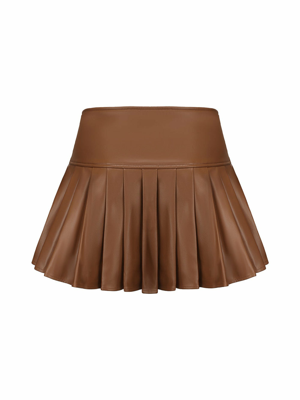Gina Skirt: Brown Mini Skirt for Date Night | Nana Jacqueline
