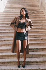 Regina Skirt: Black Mini Skirt for Girls' Night Out | Nana Jacqueline