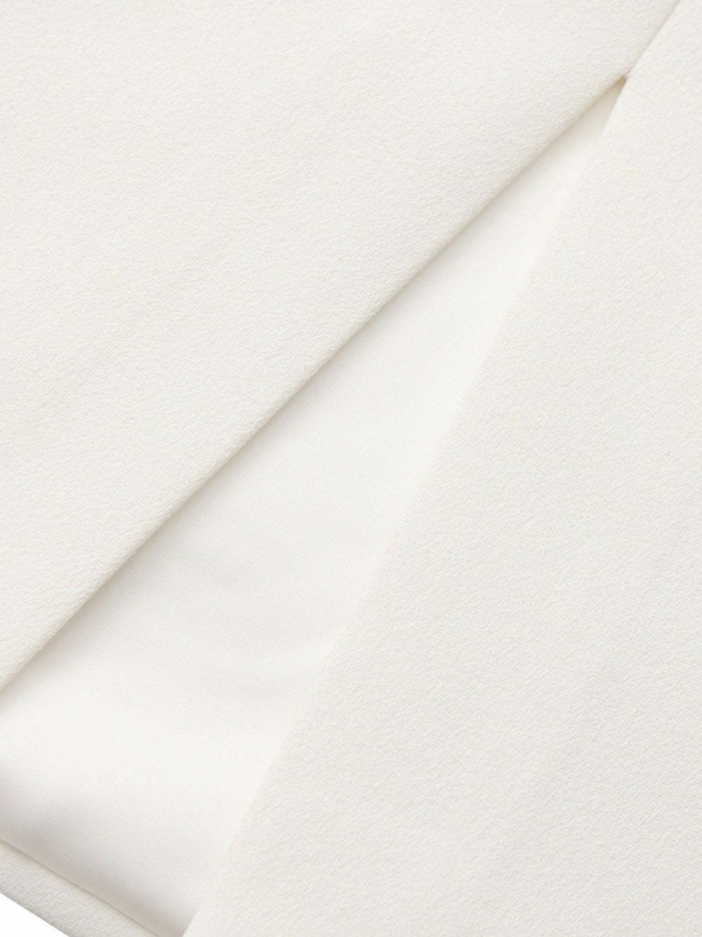 Yvette Tailored White Pencil Structured Skirt | Nana Jacqueline