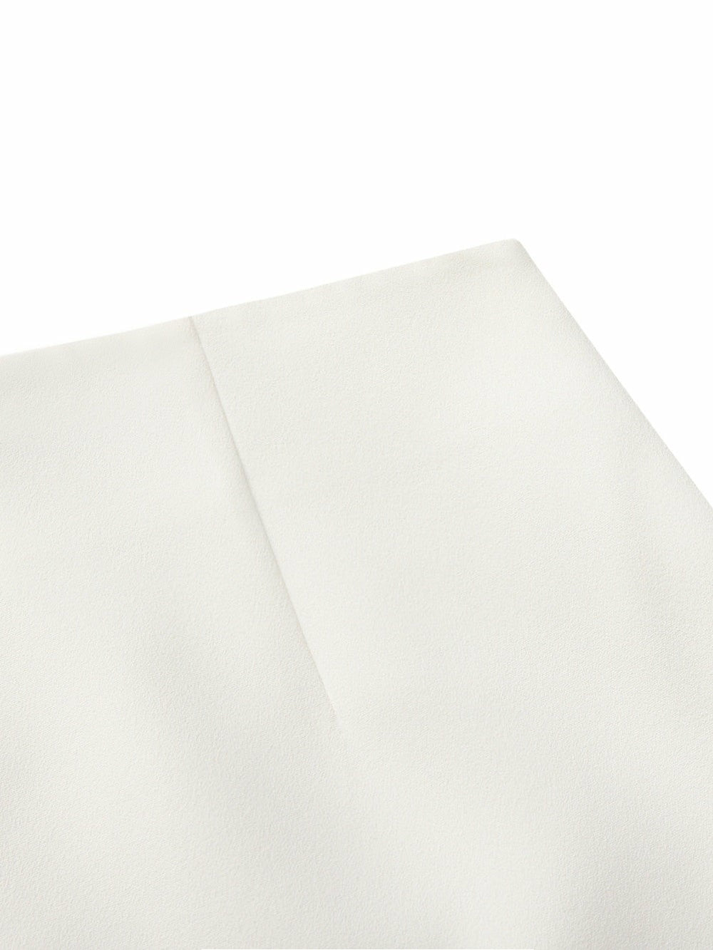 Yvette Tailored White Pencil Structured Skirt | Nana Jacqueline