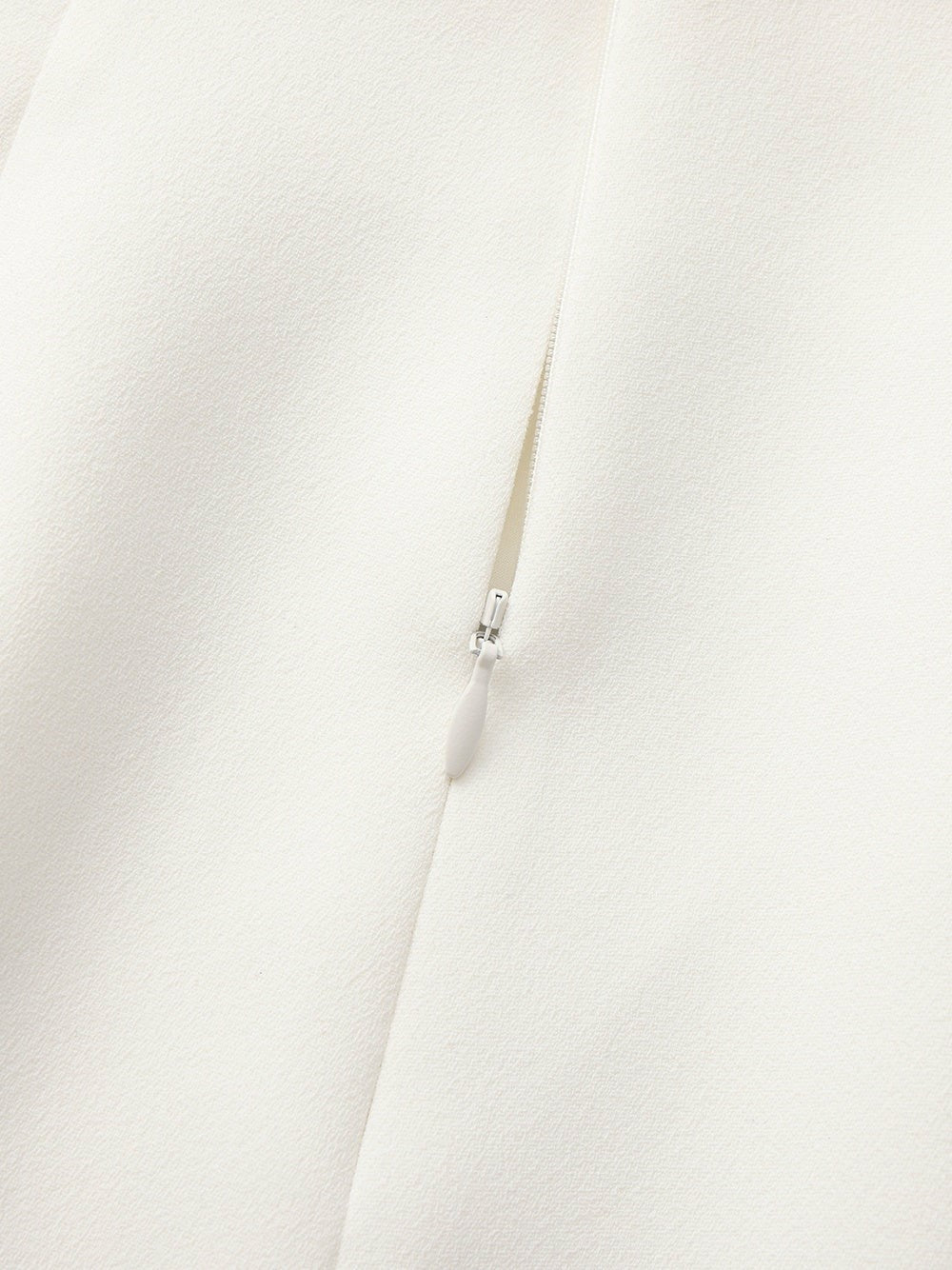 Yvette Tailored White Pencil Structured Skirt | Nana Jacqueline