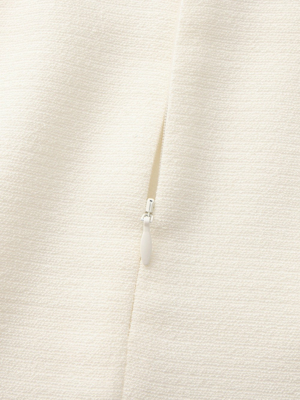 Natalia Tailored A-Line White Midi Skirt: White Midi Skirt for Bridal Shower | Nana Jacqueline