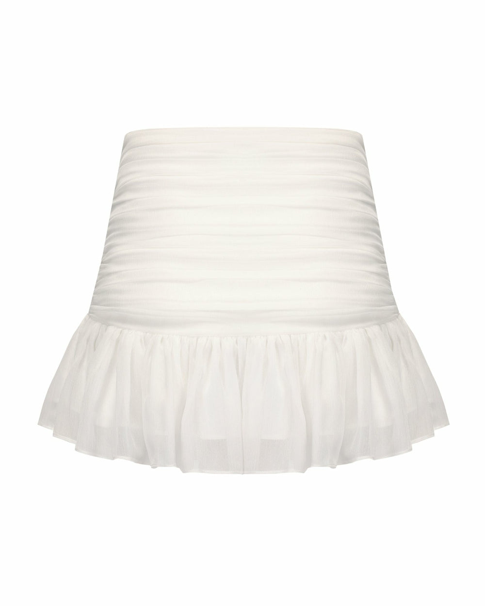 Amor Skirt: White Mini Skirt for Bachelorette | Nana Jacqueline