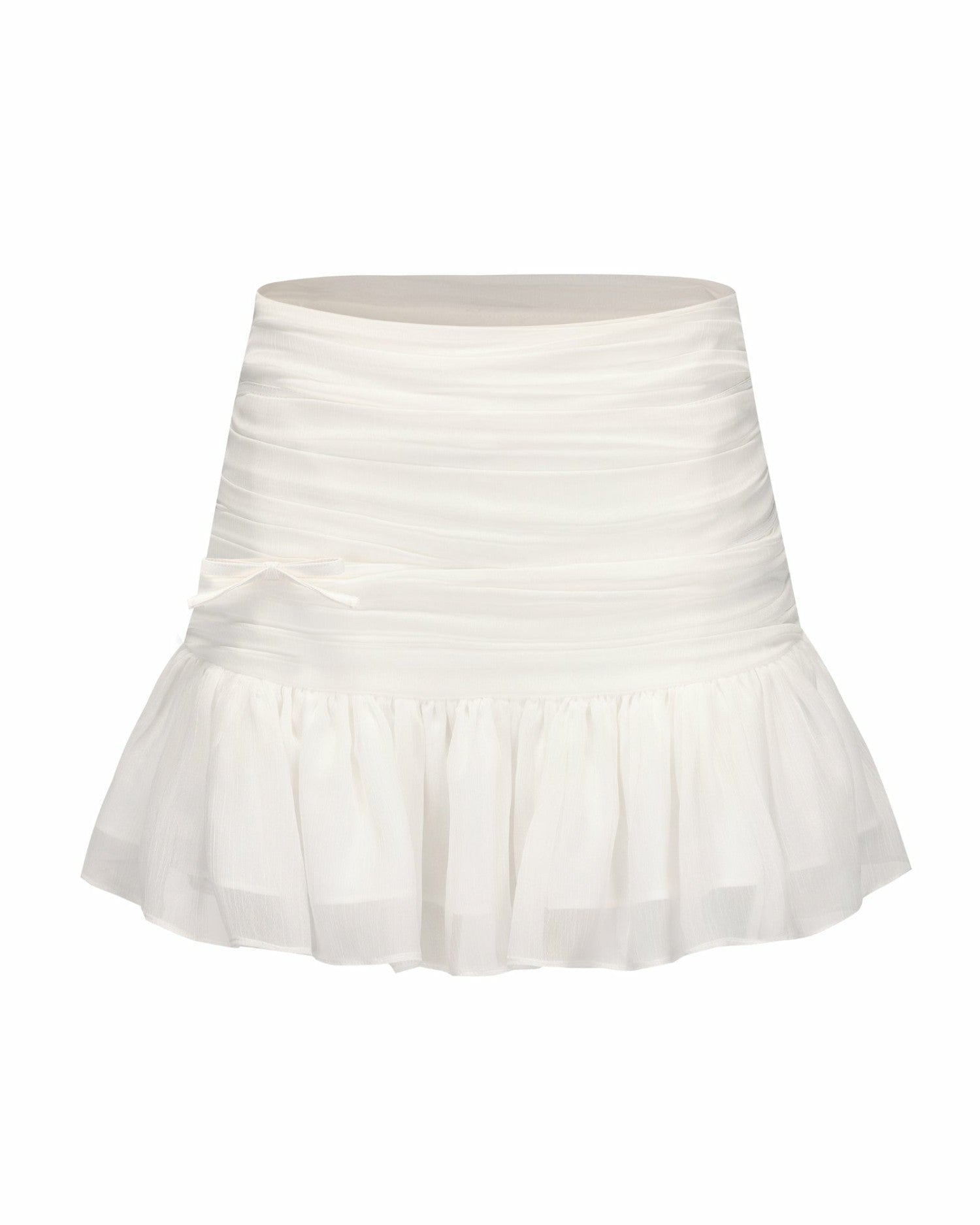 Amor Skirt: White Mini Skirt for Bachelorette | Nana Jacqueline