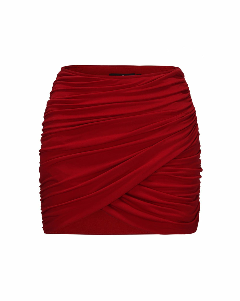 Liu Skirt: Red Mini Skirt for Birthday Celebration | Nana Jacqueline