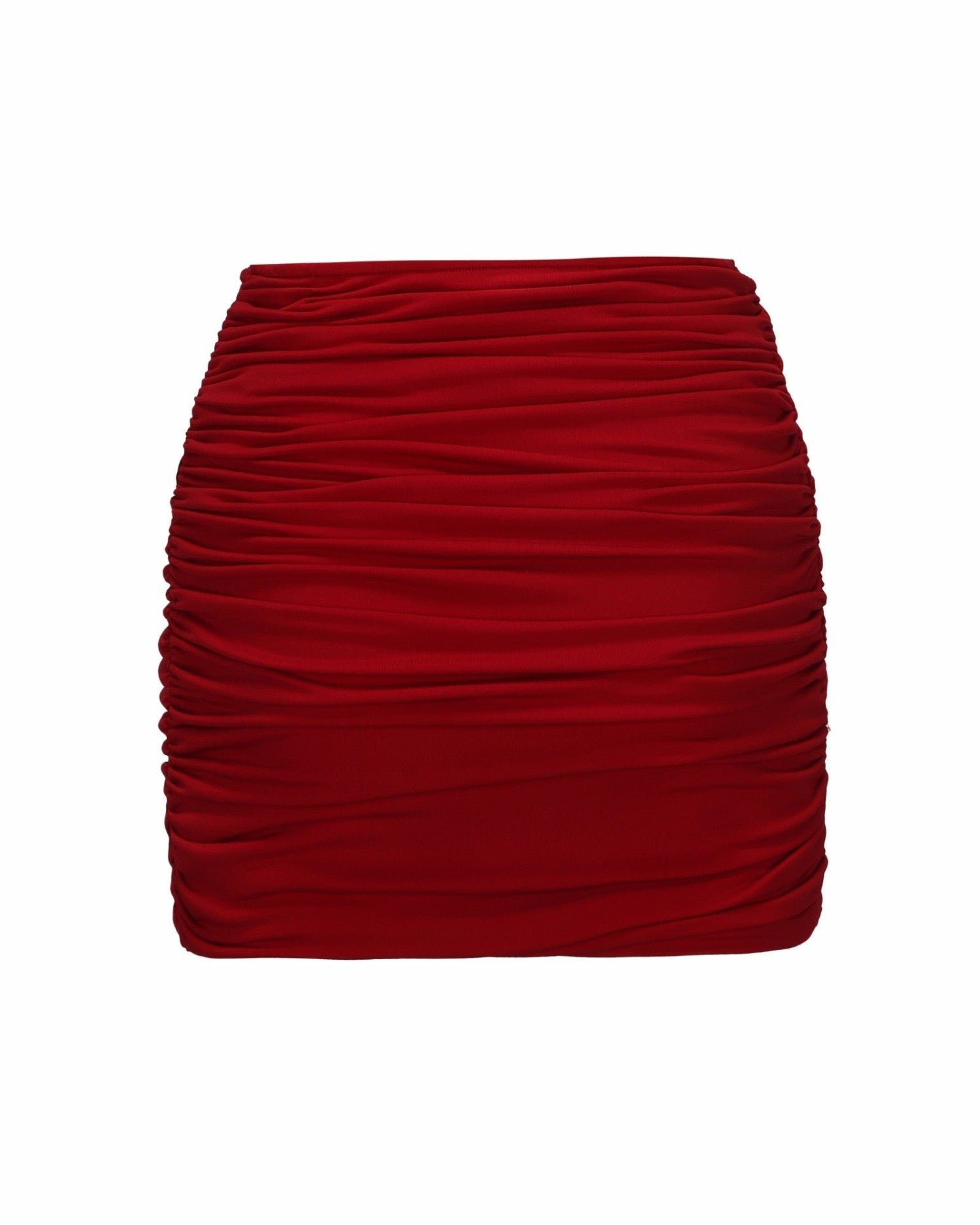 Liu Skirt: Red Mini Skirt for Birthday Celebration | Nana Jacqueline