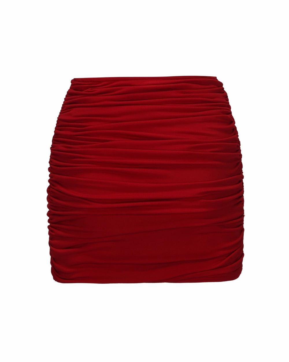 Liu Skirt: Red Mini Skirt for Birthday Celebration | Nana Jacqueline