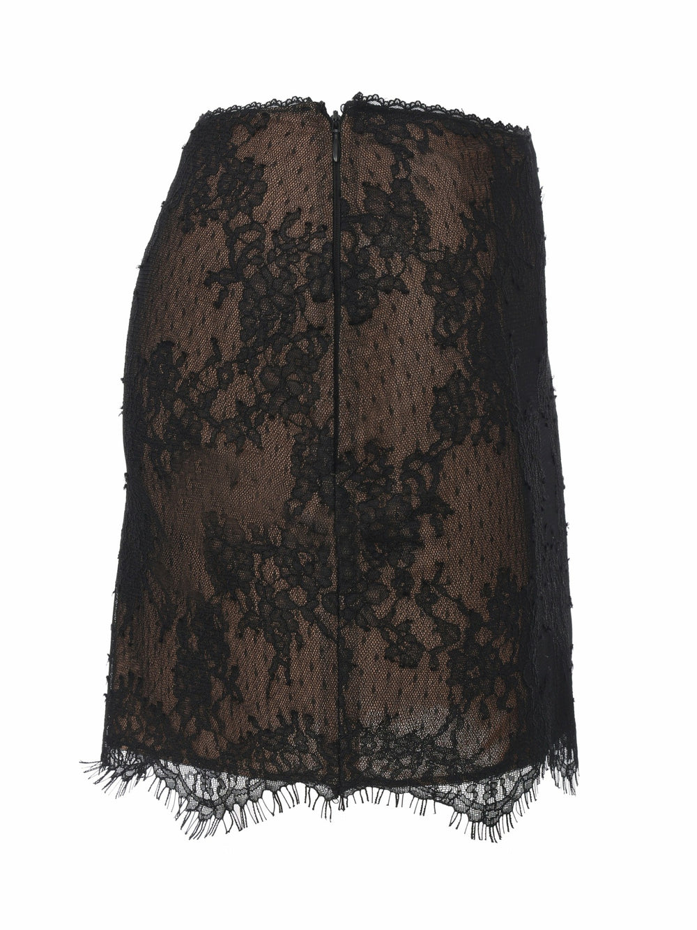 Alexandra Faux Sheer Black Skirt | Nana Jacqueline