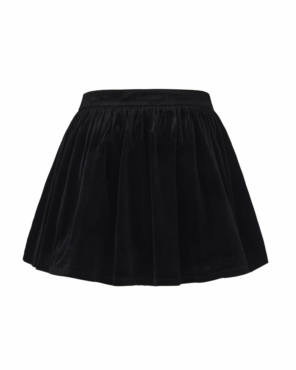 Isabellea Velvet Mini Skirt: Black Mini Skirt for Cocktail Party | Nana Jacqueline