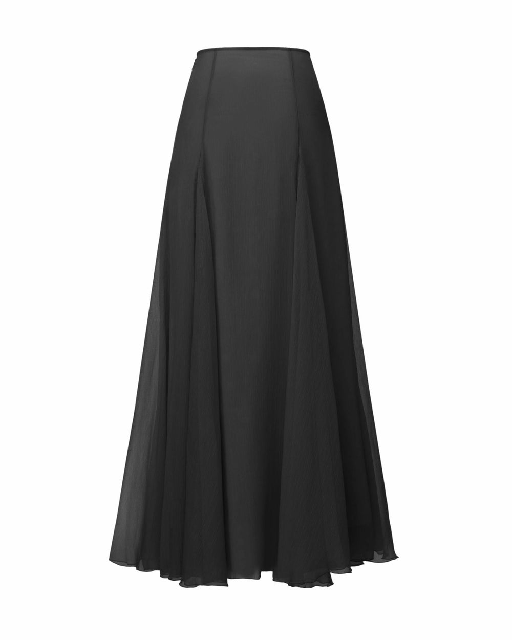 Valencia Skirt: Black Maxi Skirt for Cocktail Party | Nana Jacqueline
