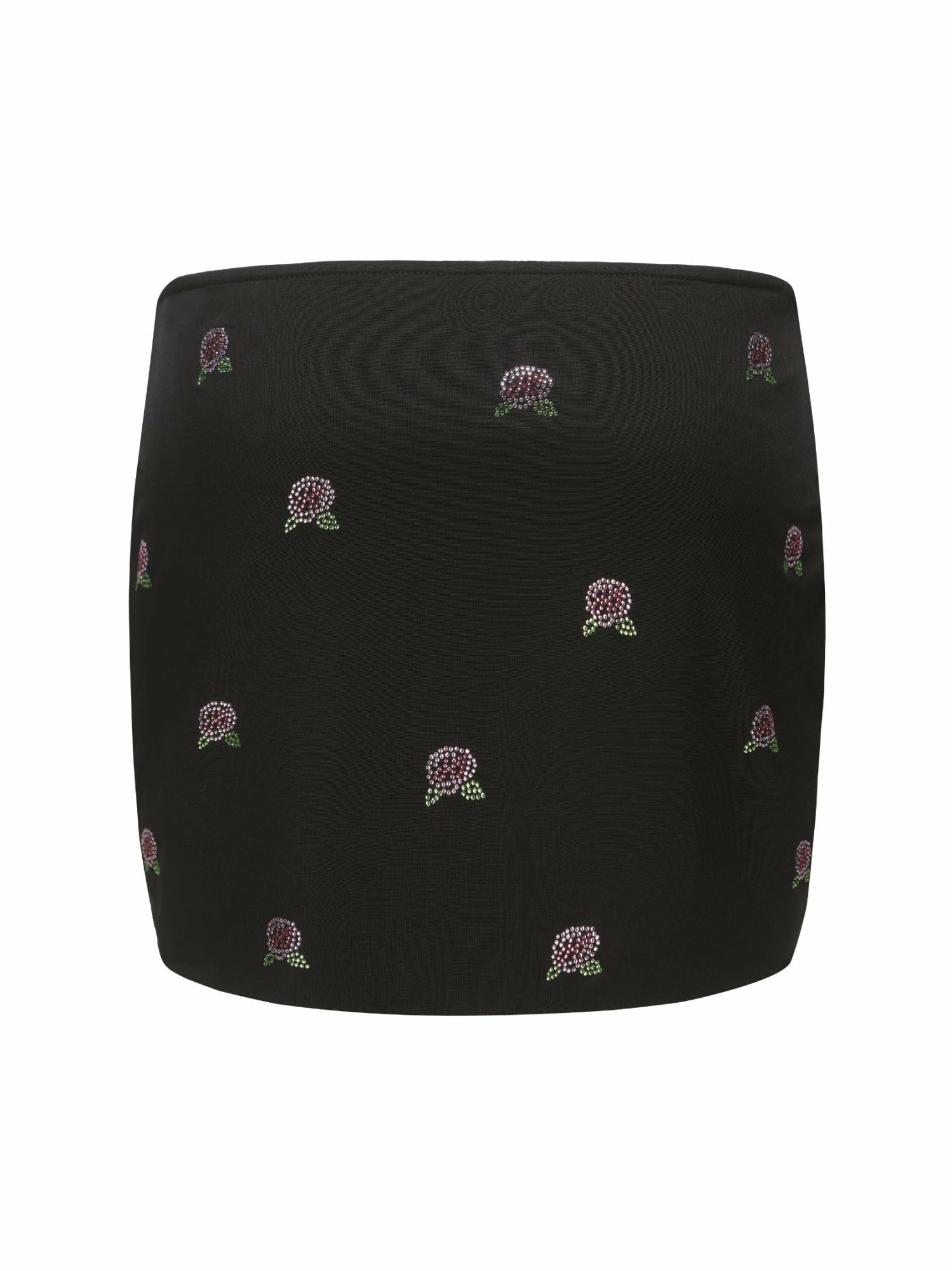 Rosana Embroidered Skirt: Black Mini Skirt for Date Night | Nana Jacqueline