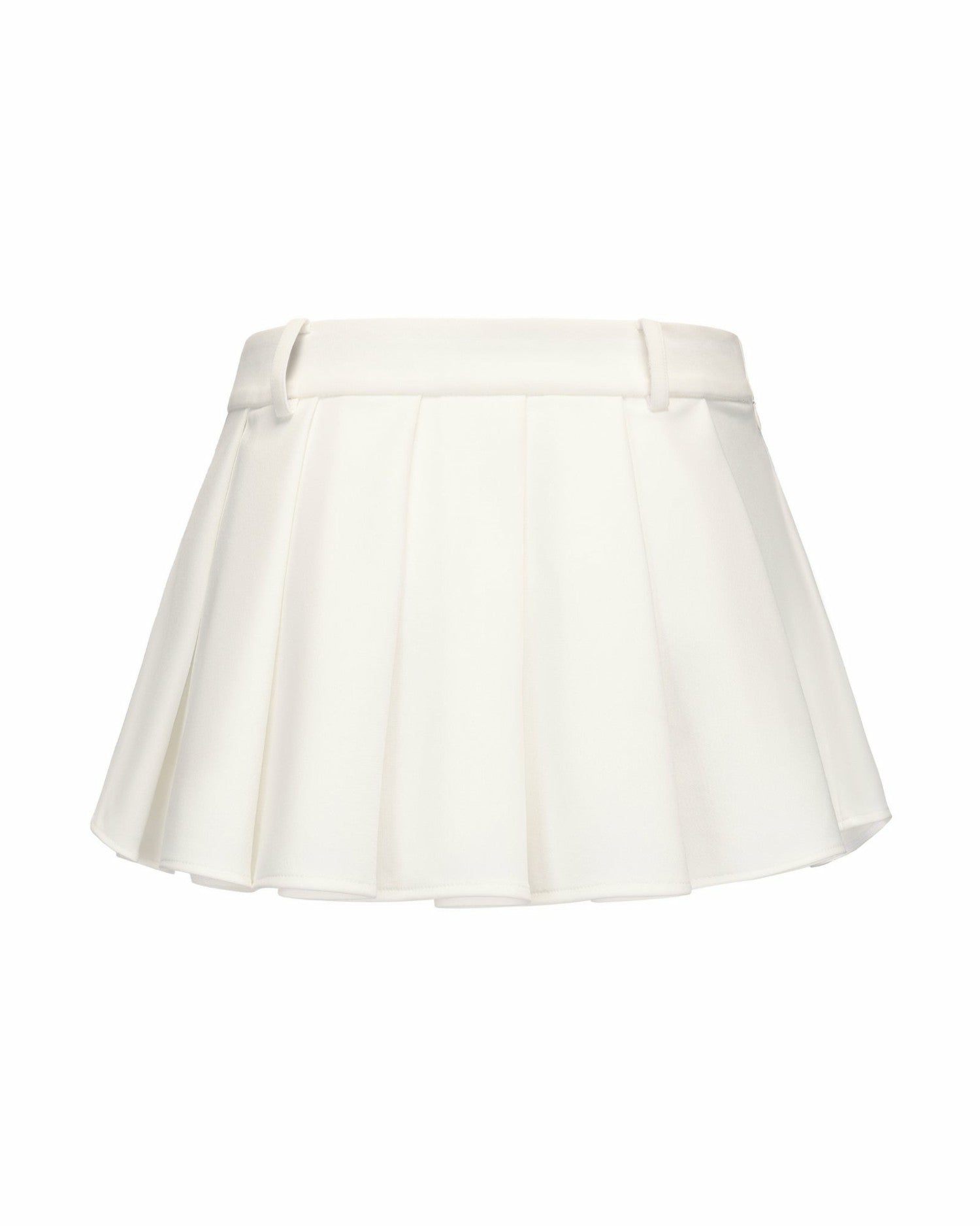 Amber Skirt: White Mini Skirt for Brunch | Nana Jacqueline