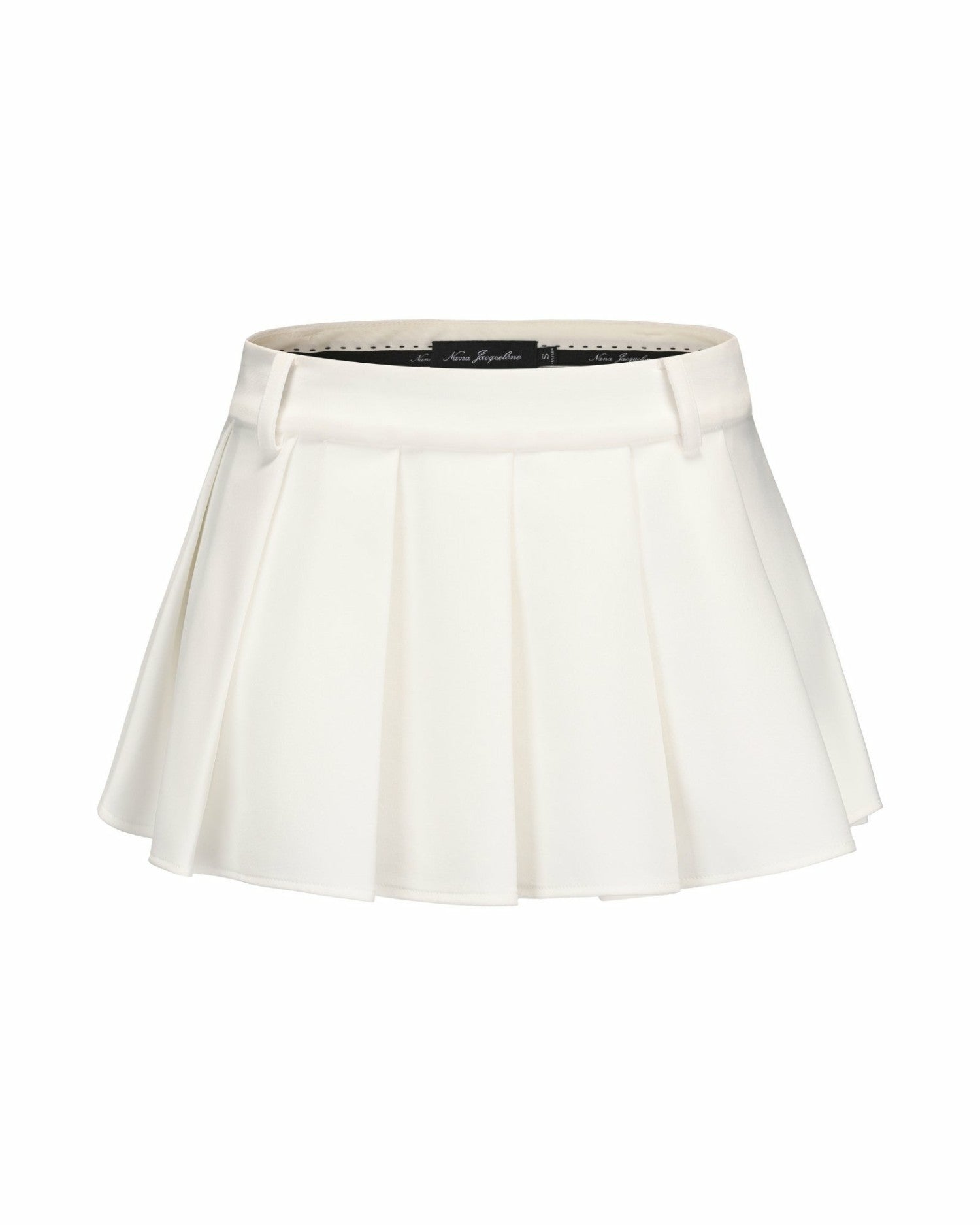 Amber Skirt: White Mini Skirt for Brunch | Nana Jacqueline