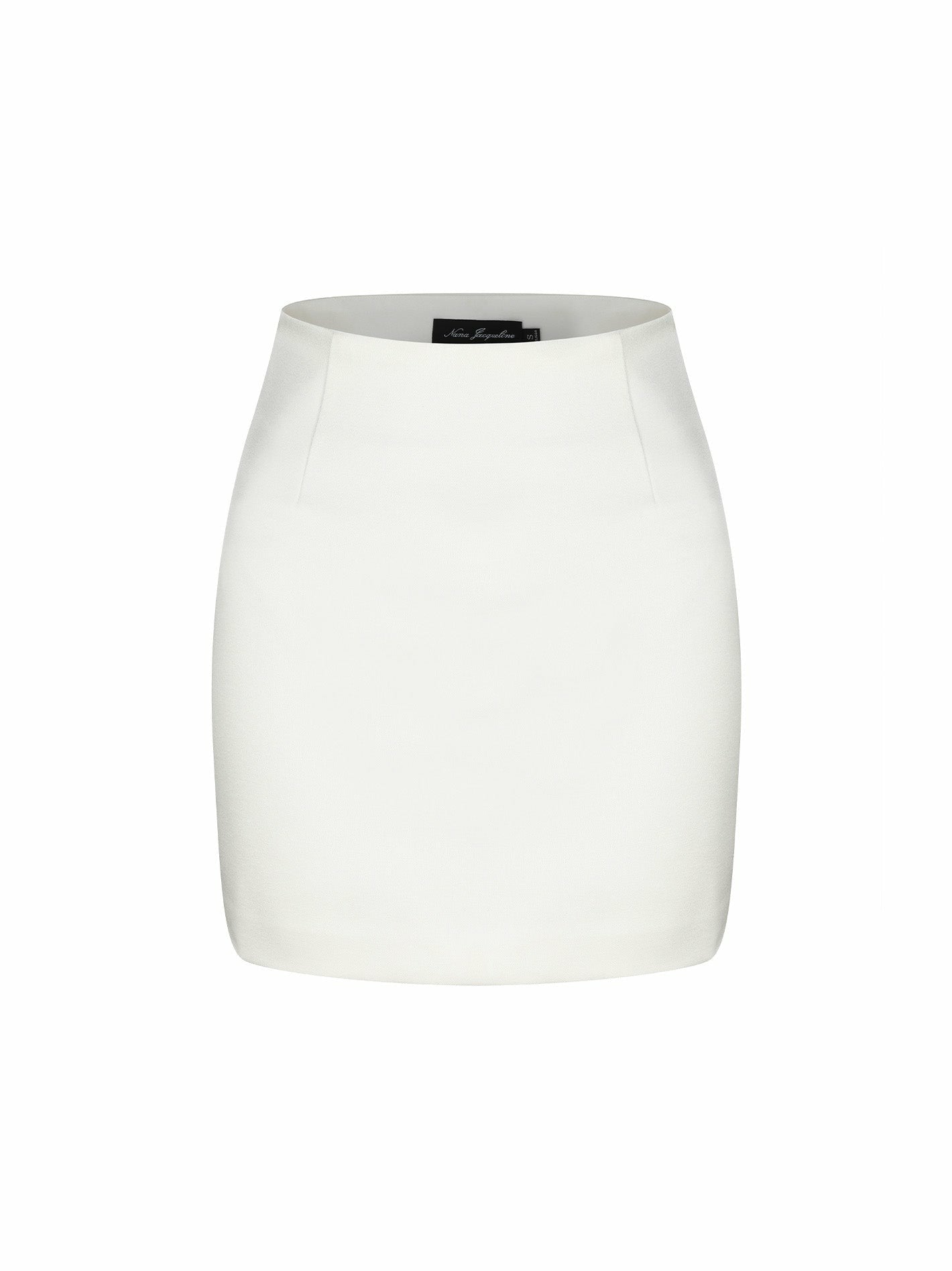 Cassandra Skirt: White Mini Skirt for Engagement Party | Nana Jacqueline