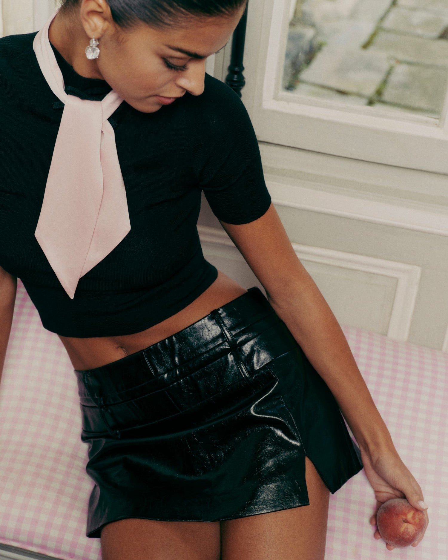 Lola Skirt: Black Mini Skirt for Girls' Night Out | Nana Jacqueline