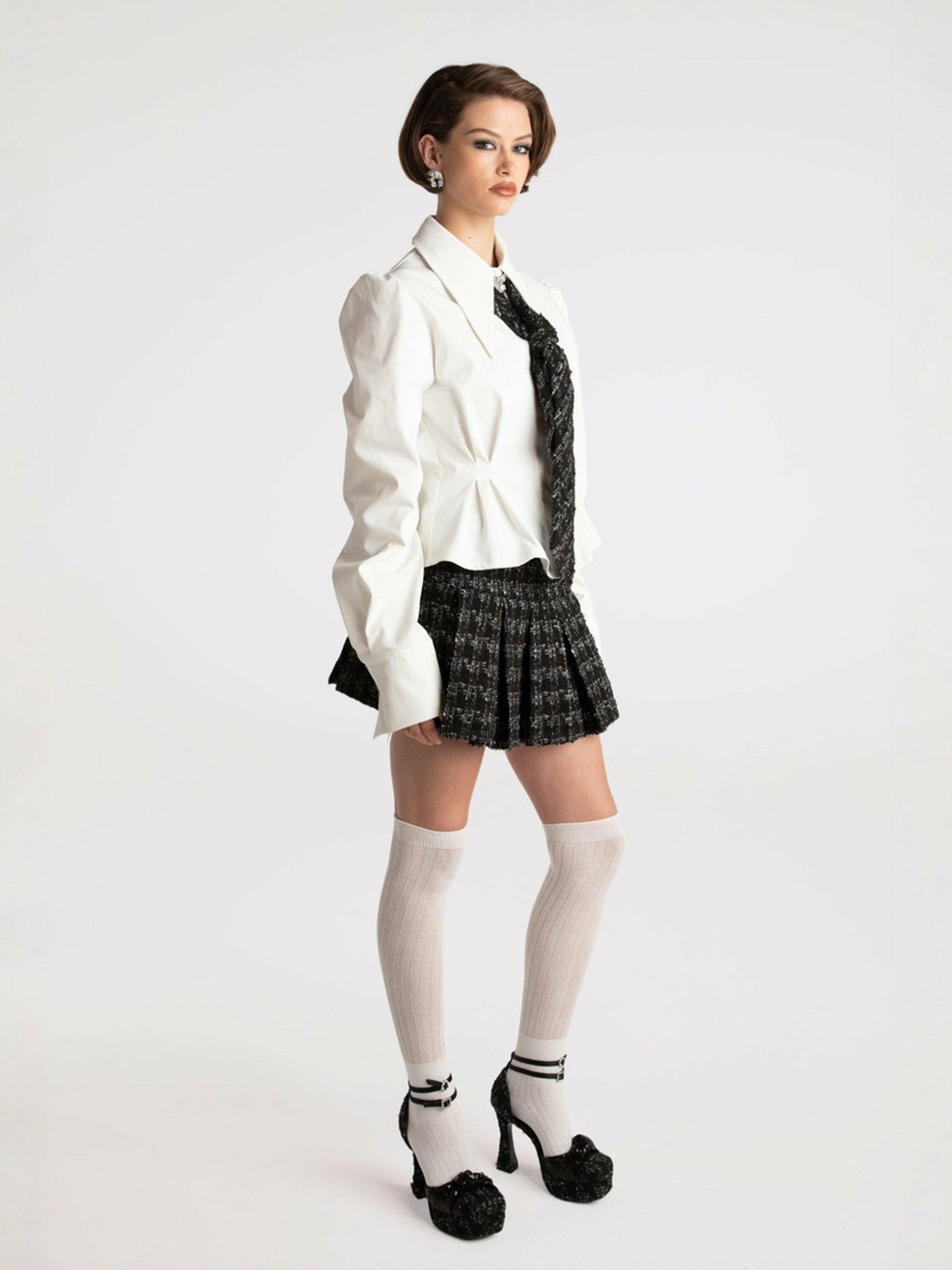 Kensie Skirt: Black Mini Skirt for Date Night | Nana Jacqueline