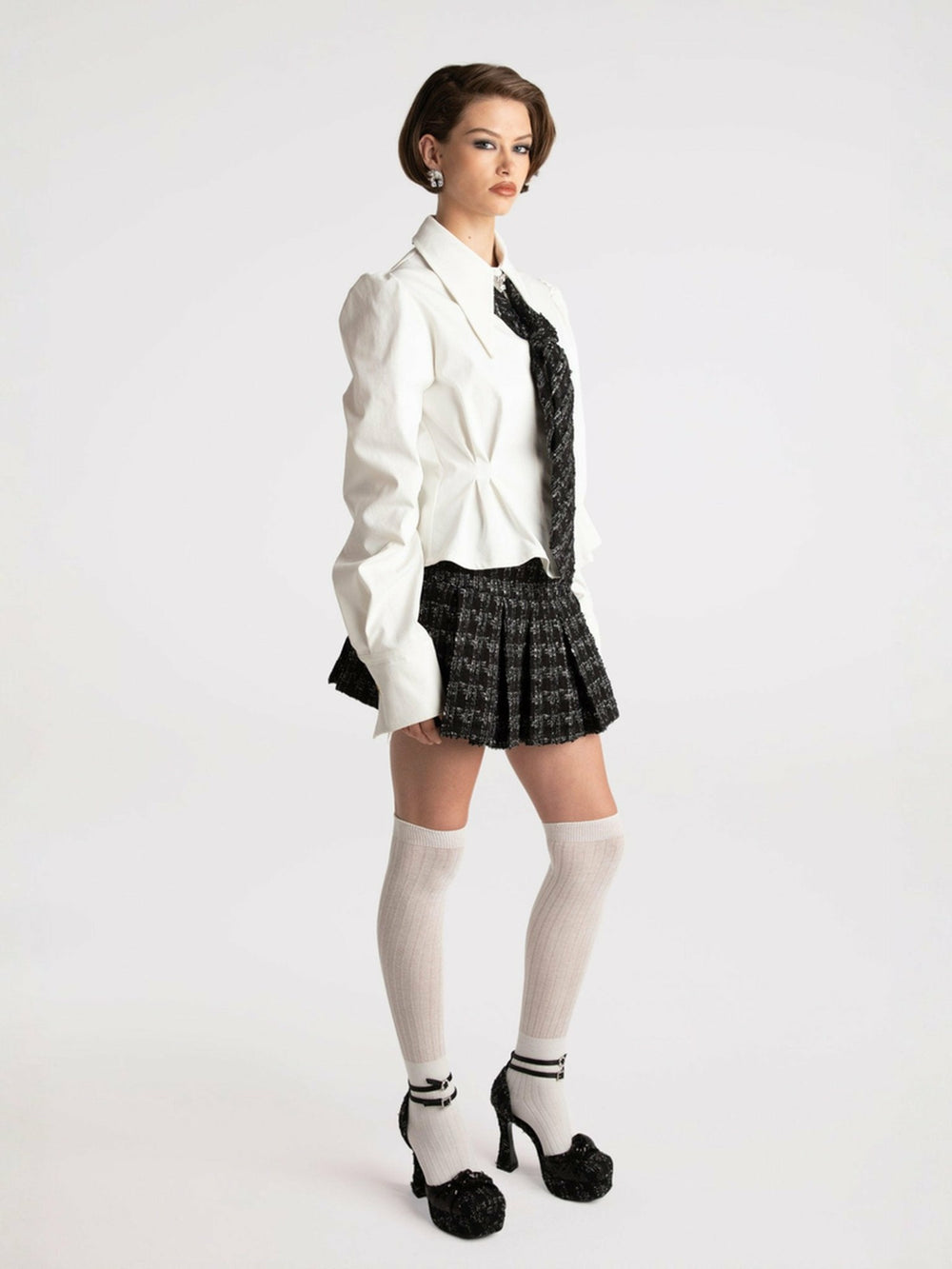 Kensie Skirt: Black Mini Skirt for Date Night | Nana Jacqueline