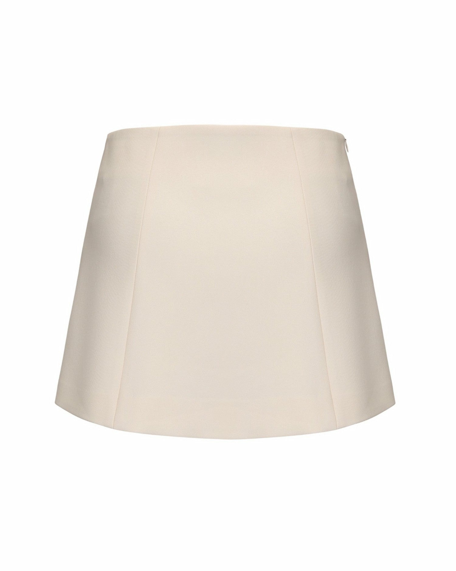 Selena Skirt: Beige Mini Skirt for Brunch | Nana Jacqueline