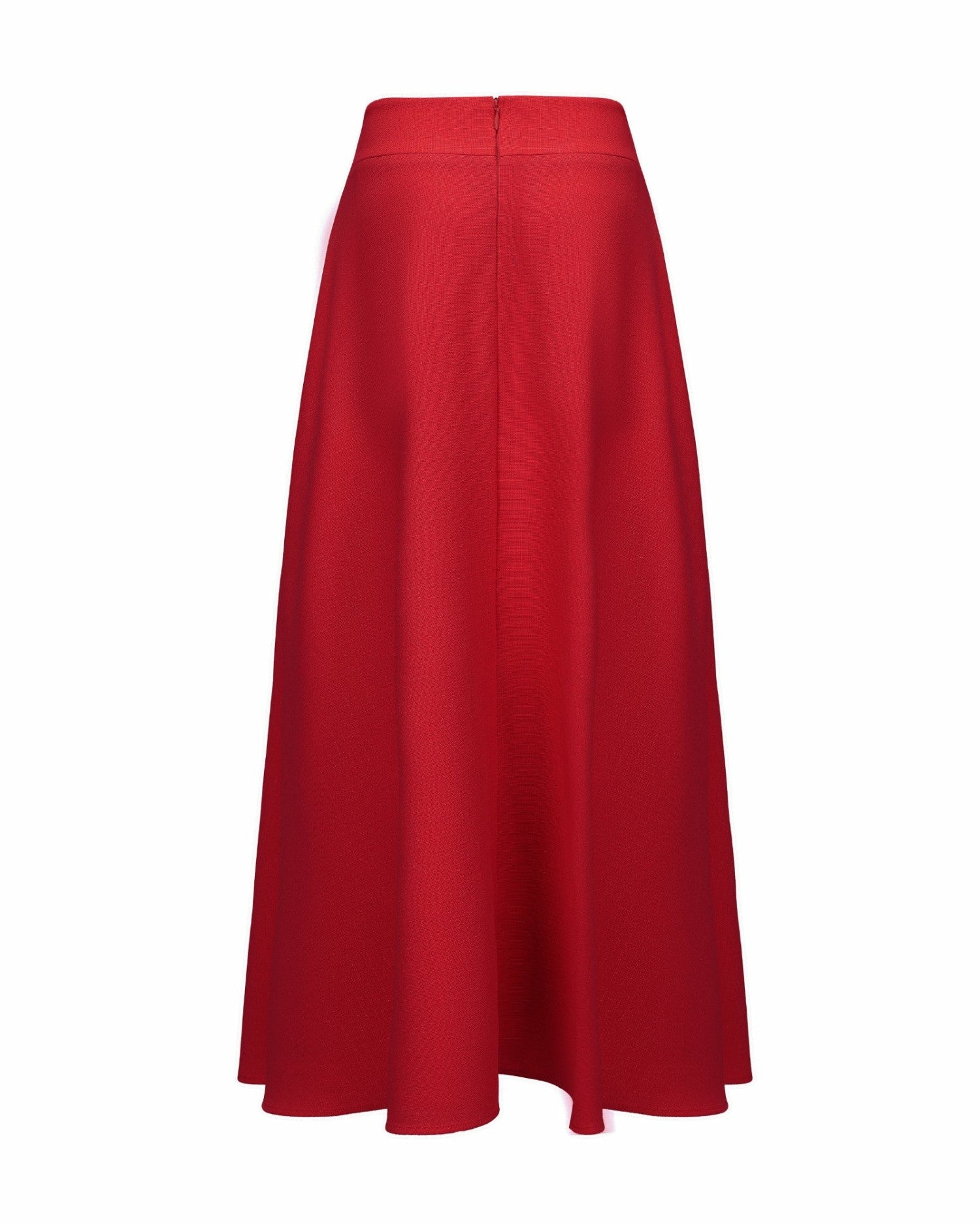 Blaire Skirt: Red Maxi Skirt for Holiday Party | Nana Jacqueline