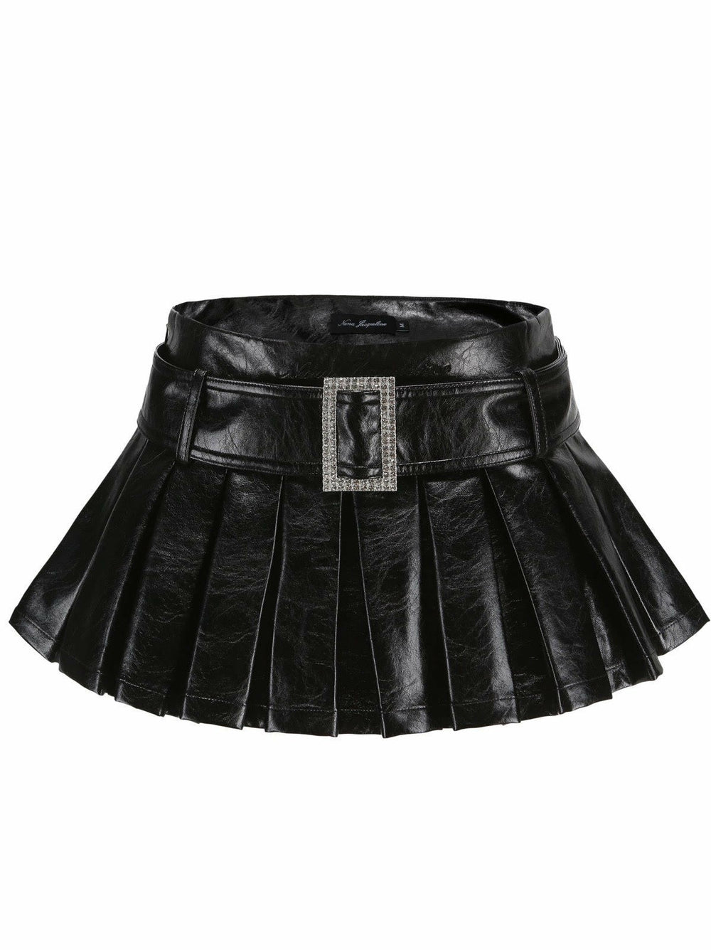 Teresa Leather Mini Skirt: Black Mini Skirt for Girls' Night Out | Nana Jacqueline