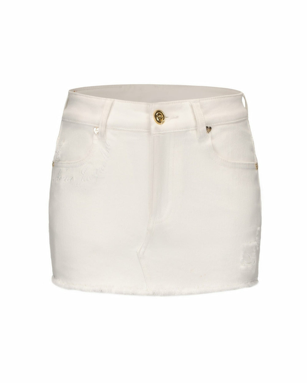 Colette Skirt: White Mini Skirt for Brunch | Nana Jacqueline