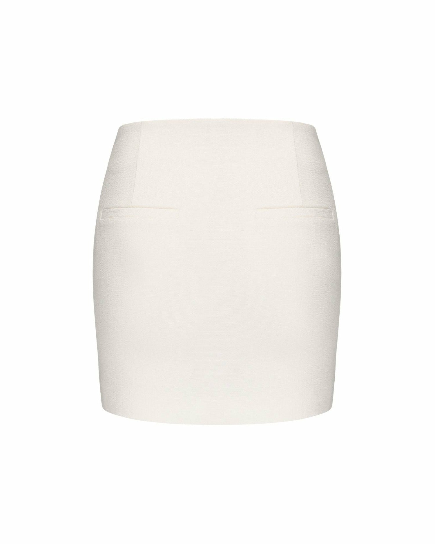 Vanessa Skirt: White Mini Skirt for Bridal Shower | Nana Jacqueline