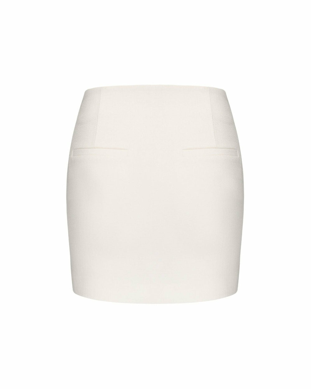 Vanessa Skirt: White Mini Skirt for Bridal Shower | Nana Jacqueline