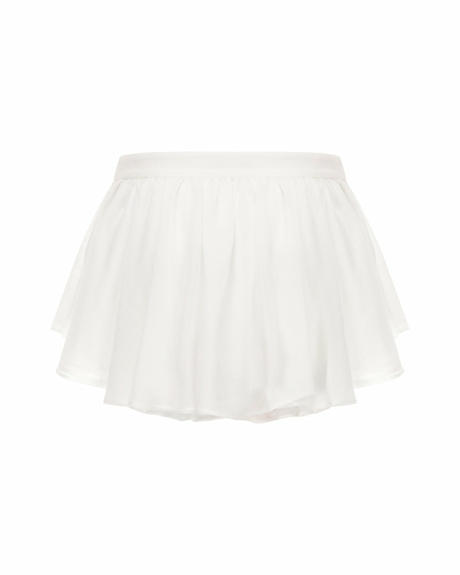 Rosaline Skirt: White Mini Skirt for Bachelorette Party | Nana Jacqueline