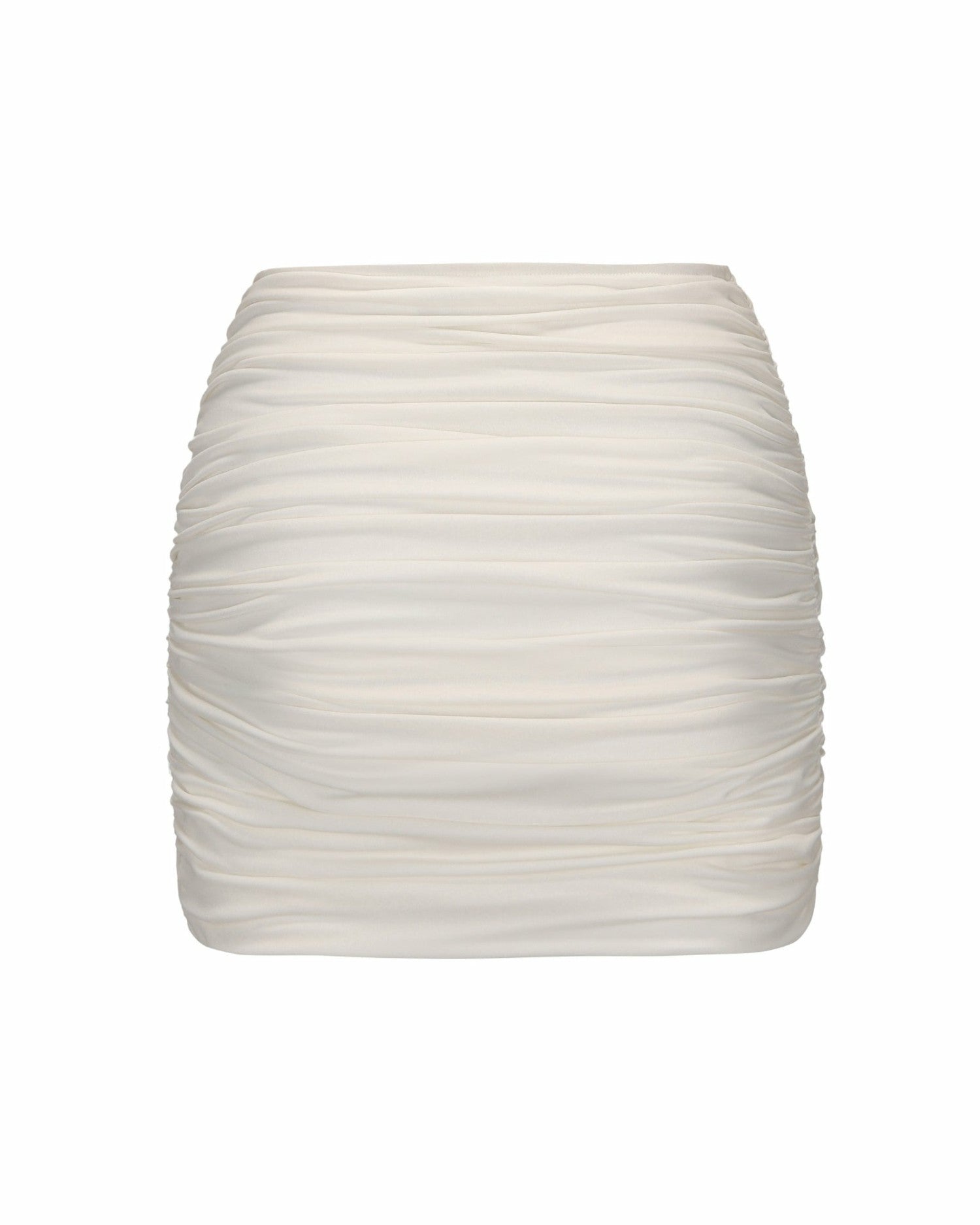 Liu Skirt: White Mini Skirt for Bridal Shower | Nana Jacqueline