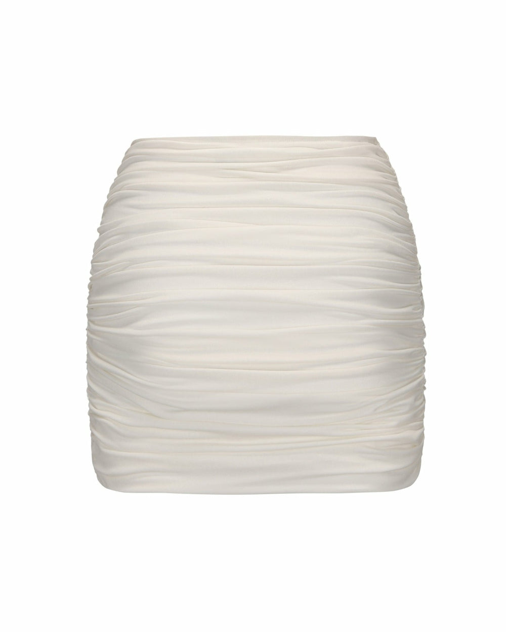 Liu Skirt: White Mini Skirt for Bridal Shower | Nana Jacqueline