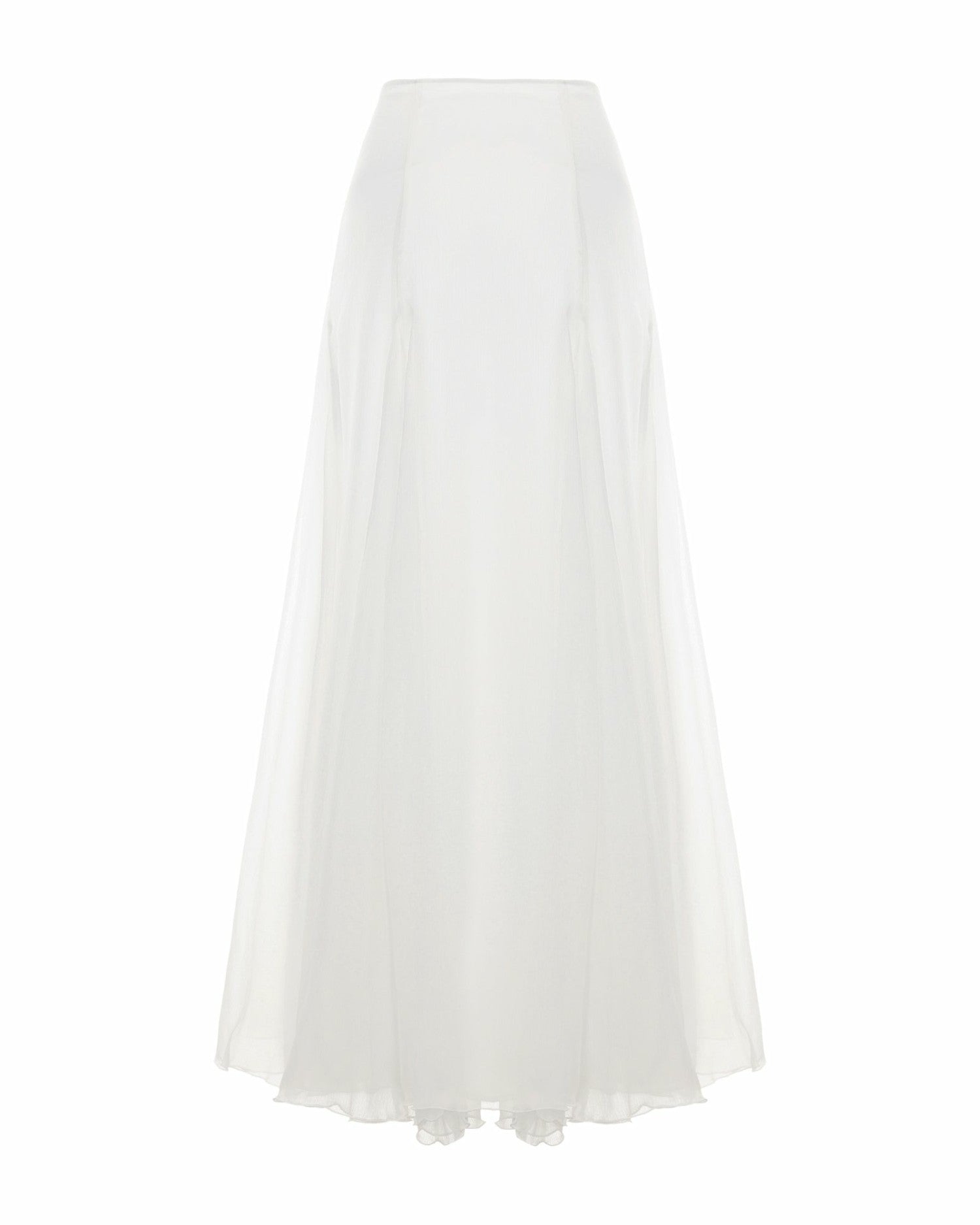 Valencia Skirt: White Maxi Skirt for Bridal Shower | Nana Jacqueline