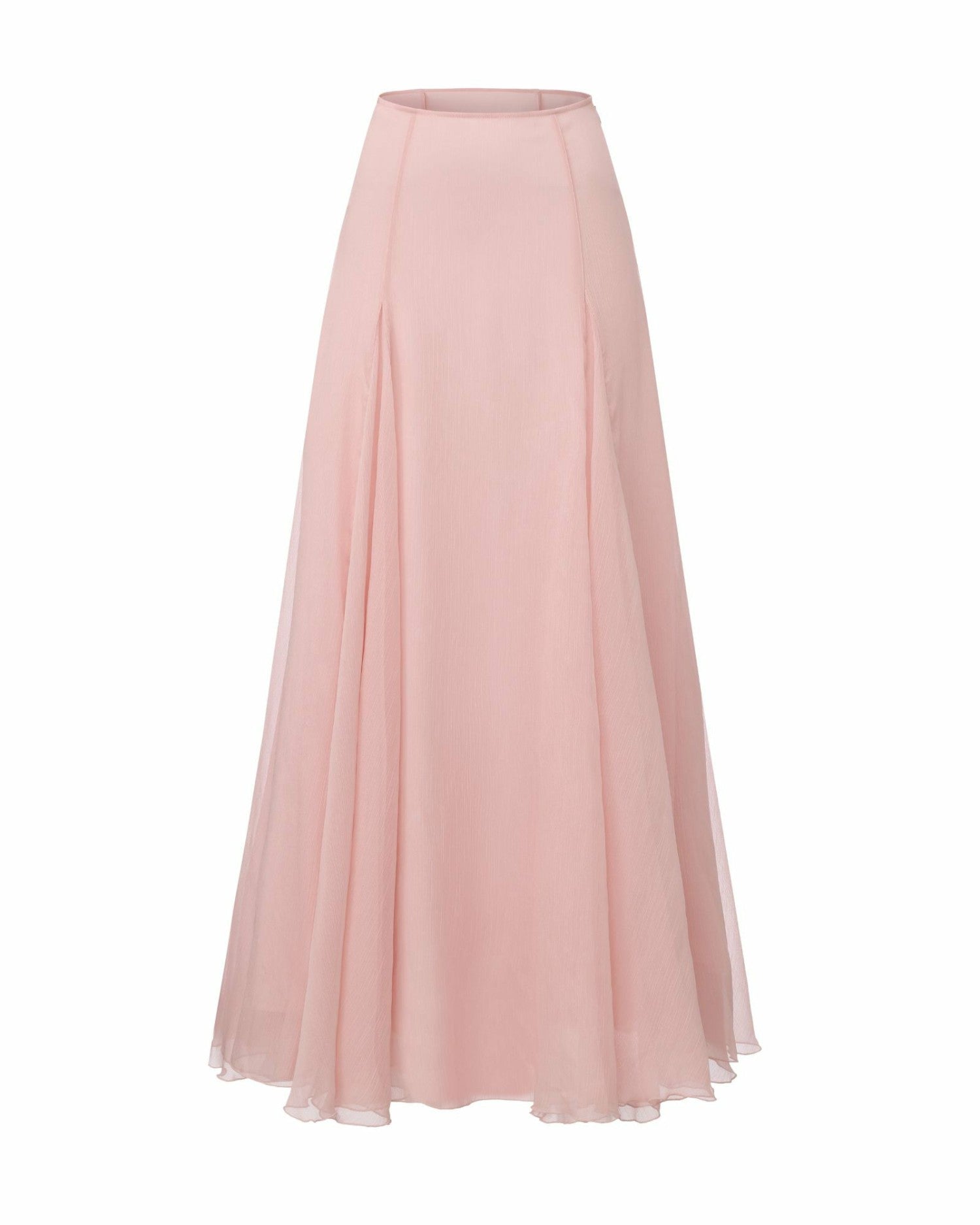 Valencia Skirt: Pink Maxi Skirt for Garden Party | Nana Jacqueline