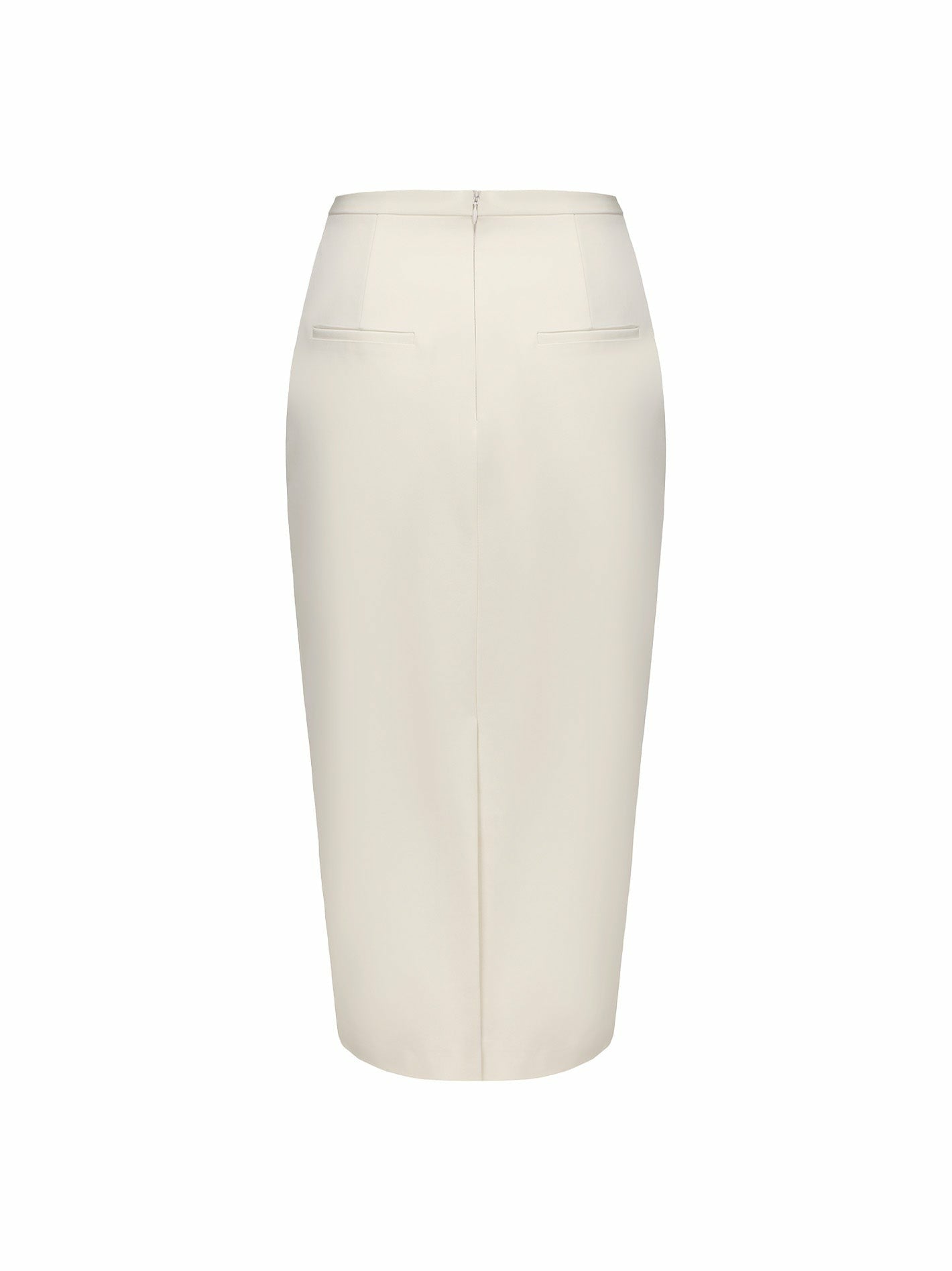Claira Skirt: Off-White Midi Skirt for Bridal Shower | Nana Jacqueline