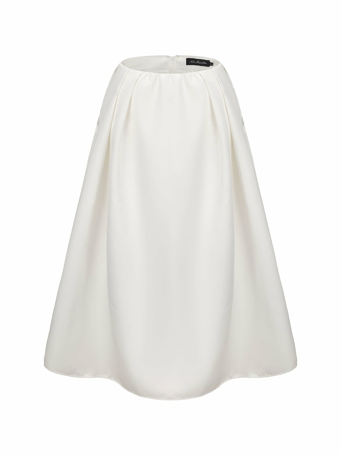 Sadie Skirt: White Midi Skirt for Bridal Shower | Nana Jacqueline