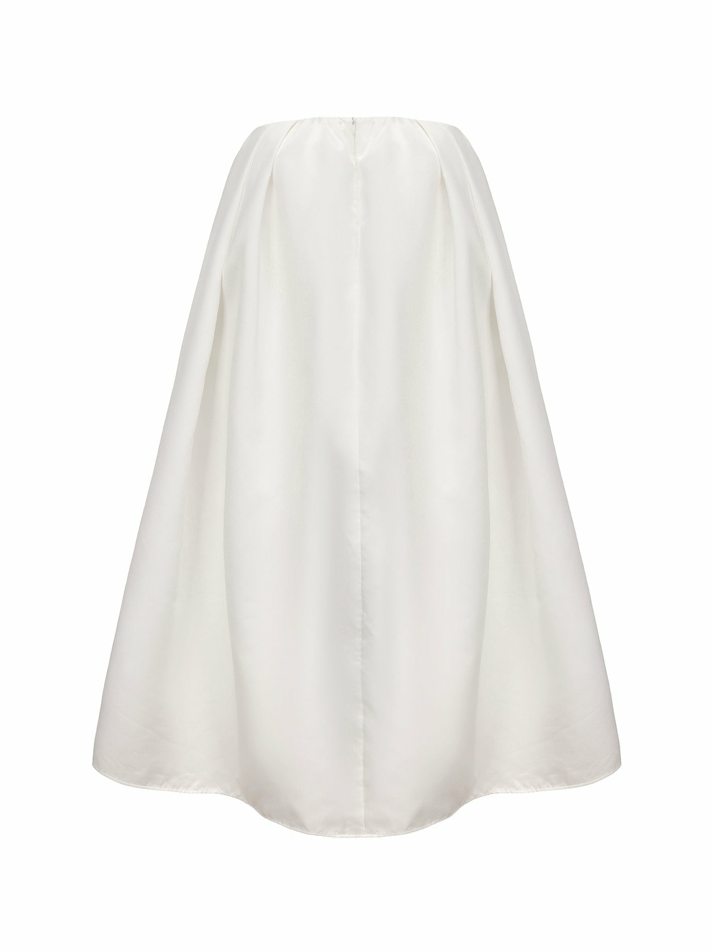 Sadie Skirt: White Midi Skirt for Bridal Shower | Nana Jacqueline