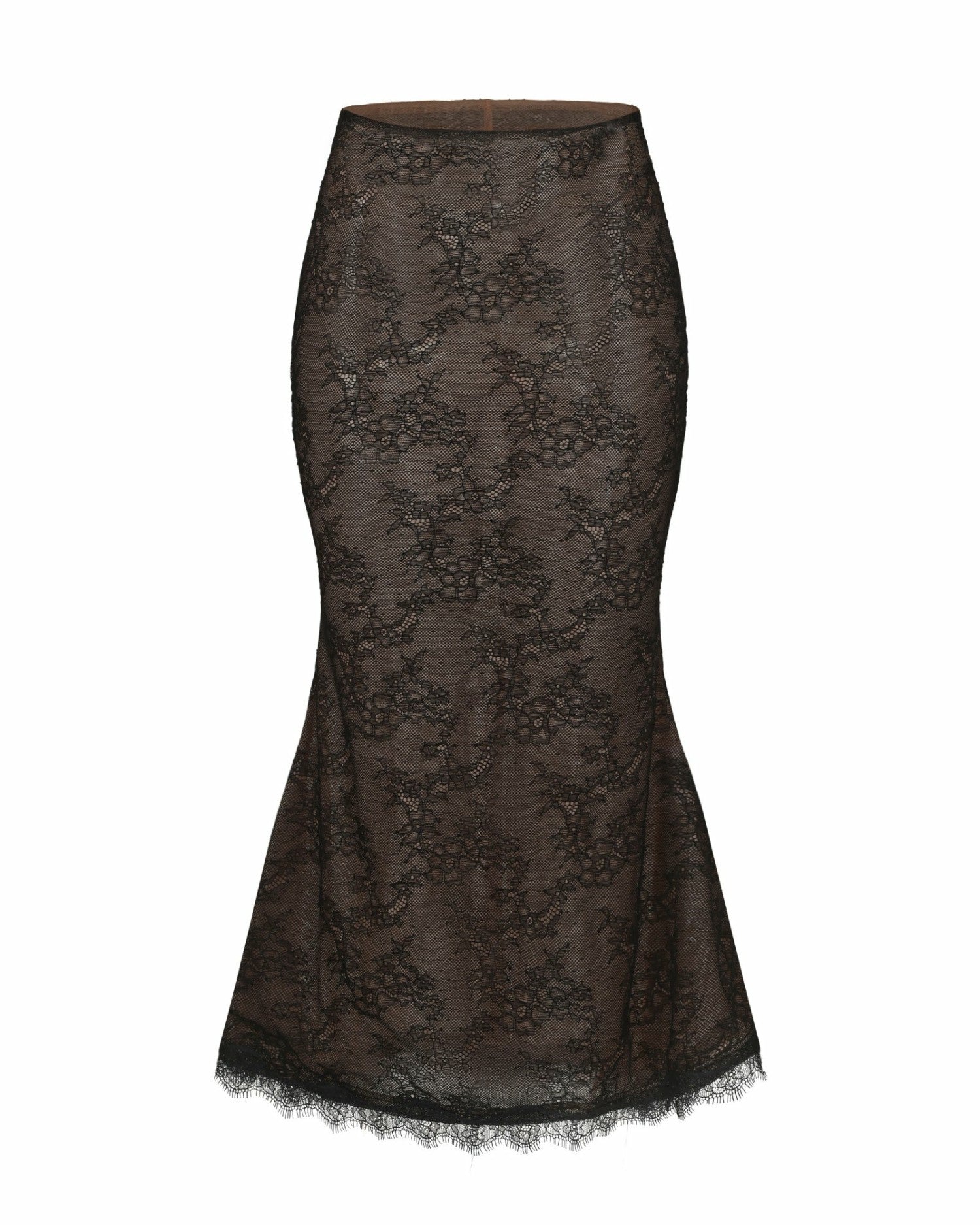Evelina Skirt: Black Midi Skirt for Cocktail Party | Nana Jacqueline