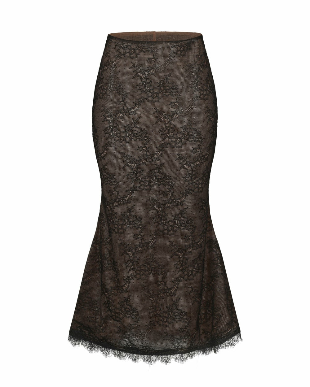 Evelina Skirt: Black Midi Skirt for Cocktail Party | Nana Jacqueline