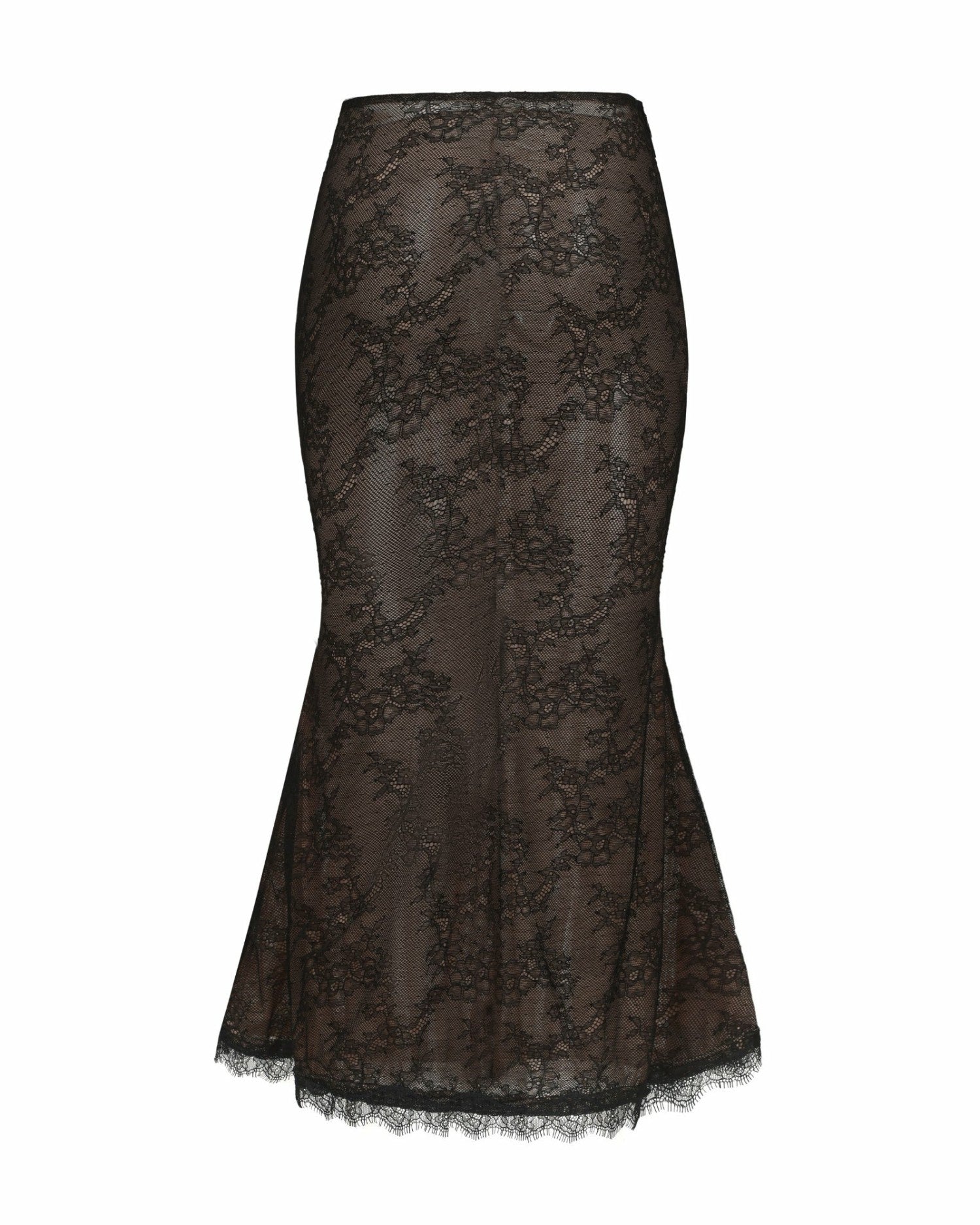 Evelina Skirt: Black Midi Skirt for Cocktail Party | Nana Jacqueline
