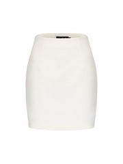 Rachel Skirt: White Skirt for Graduation | Nana Jacqueline