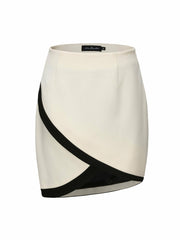 Brooke Skirt: Beige Skirt for Date Night | Nana Jacqueline