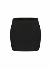 Tiffani Skirt: Black Mini Skirt for Date Night | Nana Jacqueline