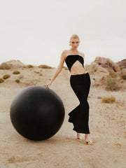 Jasmine Skirt: Black Maxi Skirt for Date Night | Nana Jacqueline