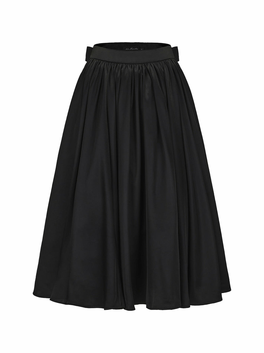 Piper Skirt: Black Midi Skirt for Cocktail Party | Nana Jacqueline