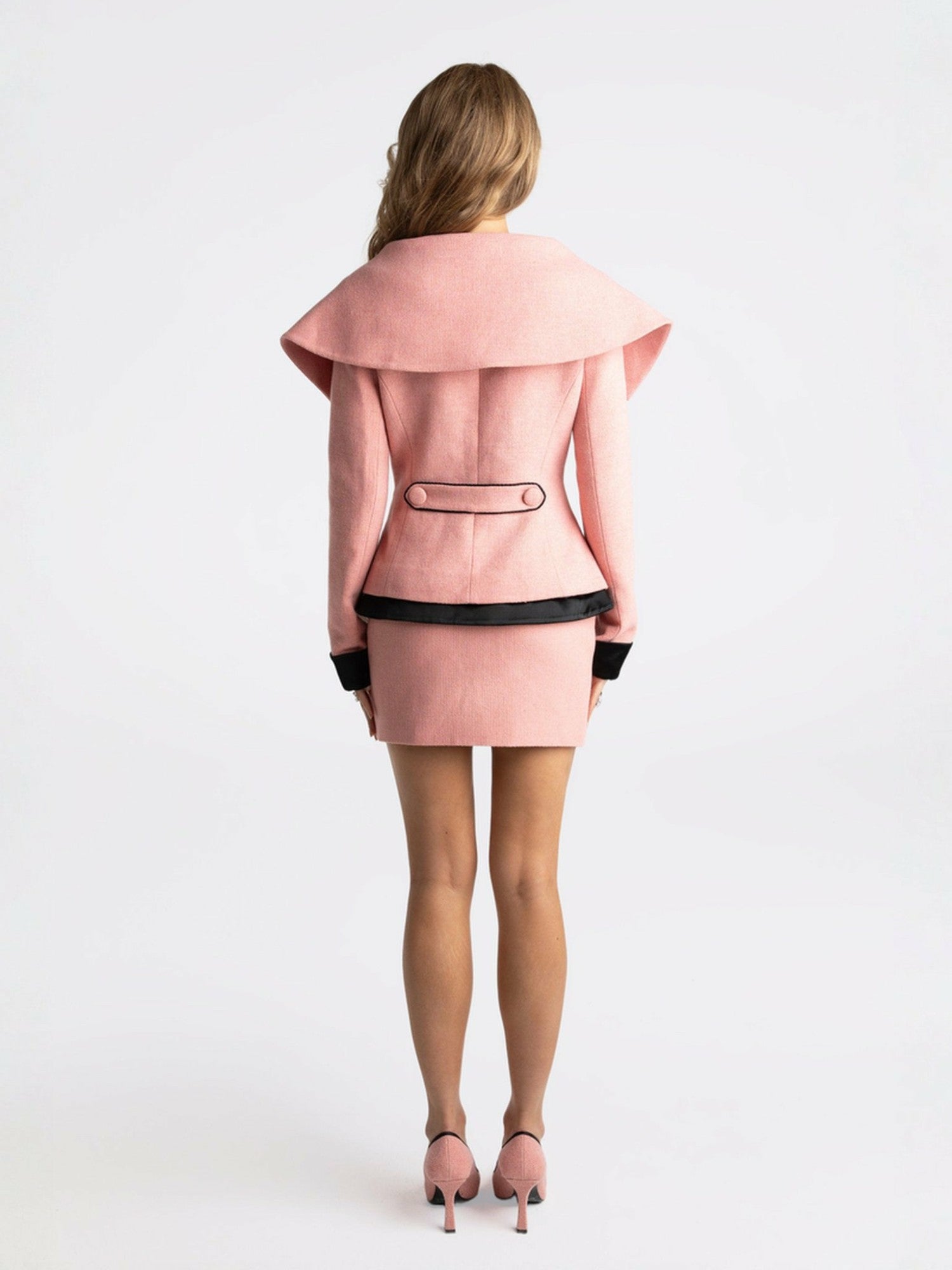 Nadia Skirt: Pink Mini Skirt for Birthday Celebration | Nana Jacqueline