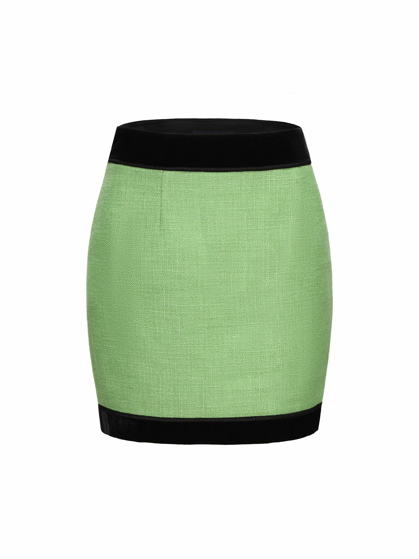 Michelle Tweed Skirt: Green Skirt for Brunch | Nana Jacqueline