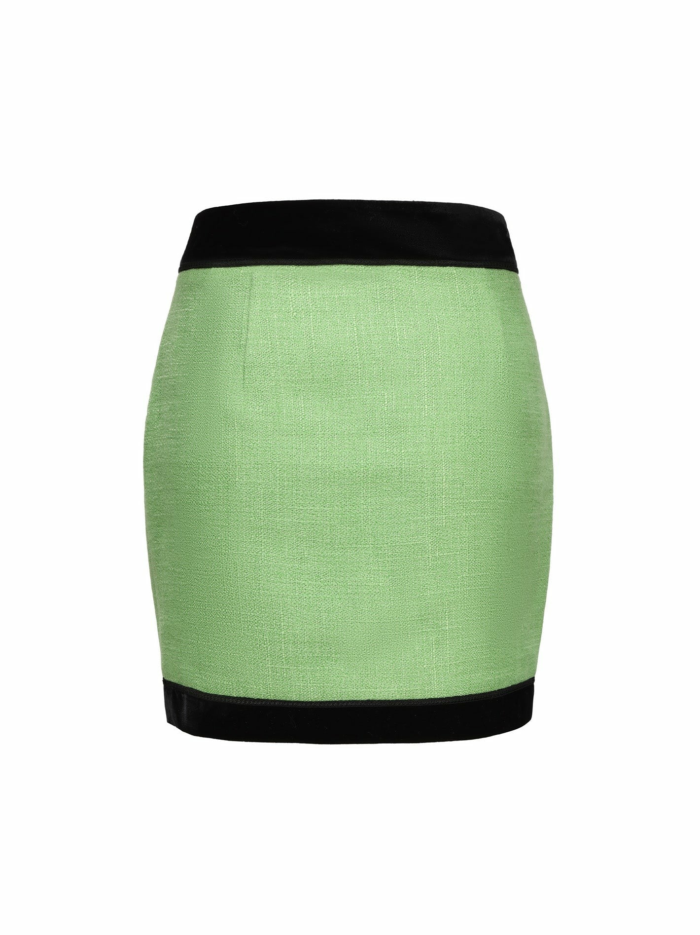 Michelle Tweed Skirt: Green Skirt for Brunch | Nana Jacqueline